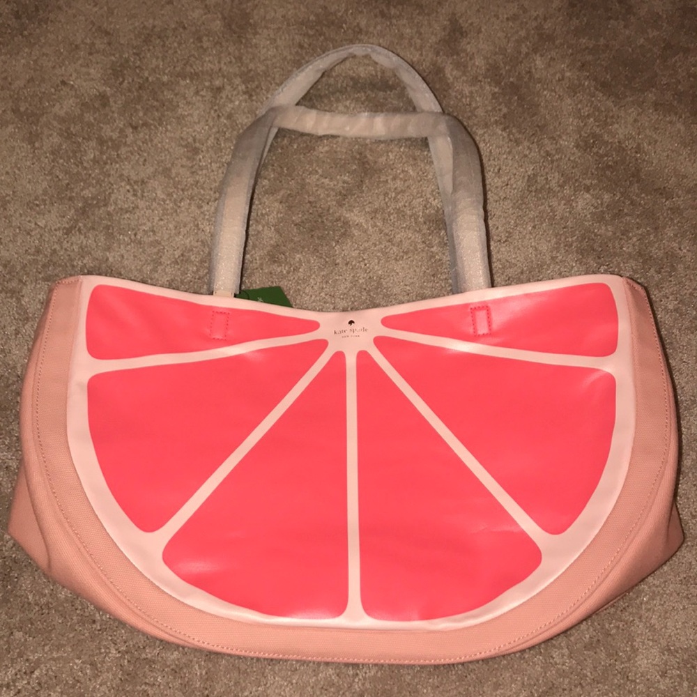 Large Kate Spade grapefruit bag